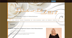 Desktop Screenshot of glanzzeit-studio.de